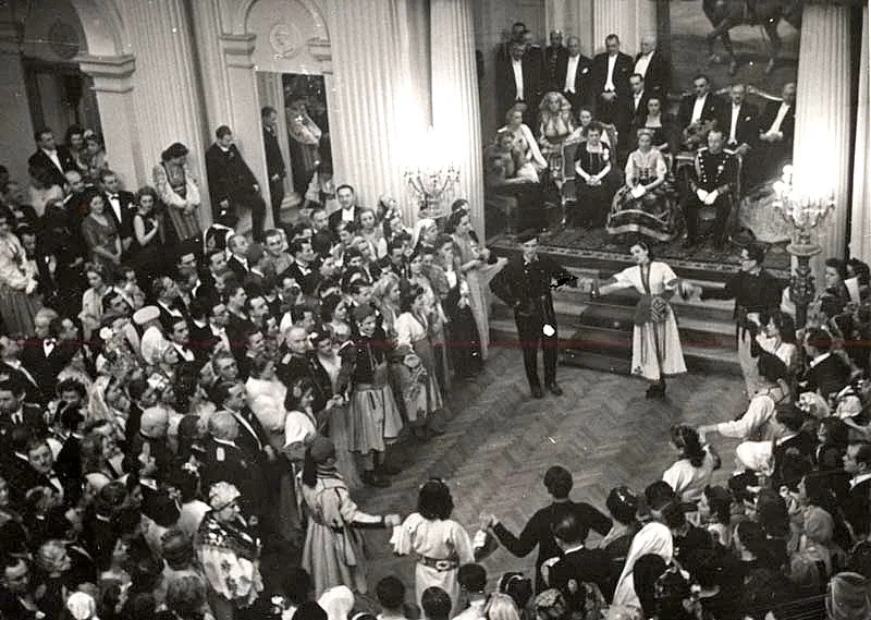 Svelosvenki bal u Oficirskom domu 1938.