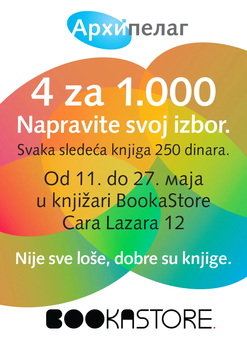 Ilustracija za tekst Akcija: 4 za 1.000: Napravite svoj izbor u knjižari Bookastore