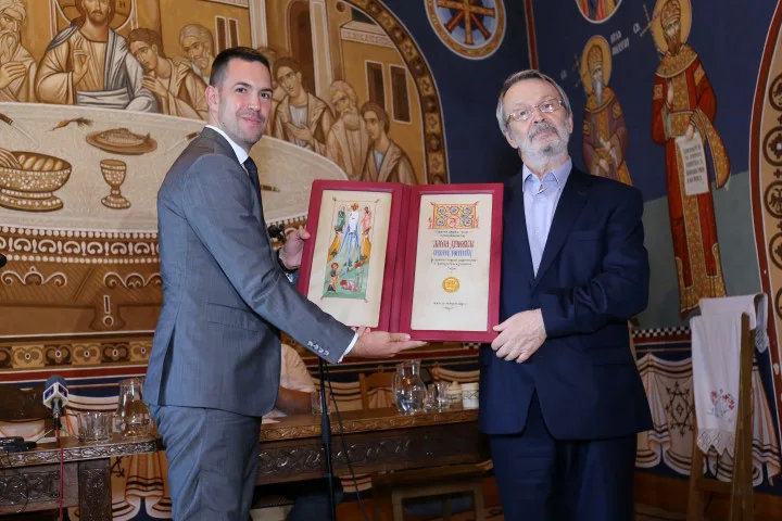 Ilustracija za tekst Stevanu Tontiću uručena Nagrada „Žička hrisovulja“