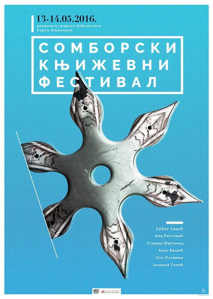 Ilustracija za tekst Uglješa Šajtinac i Ana Ristović na Somborskom književnom festivalu