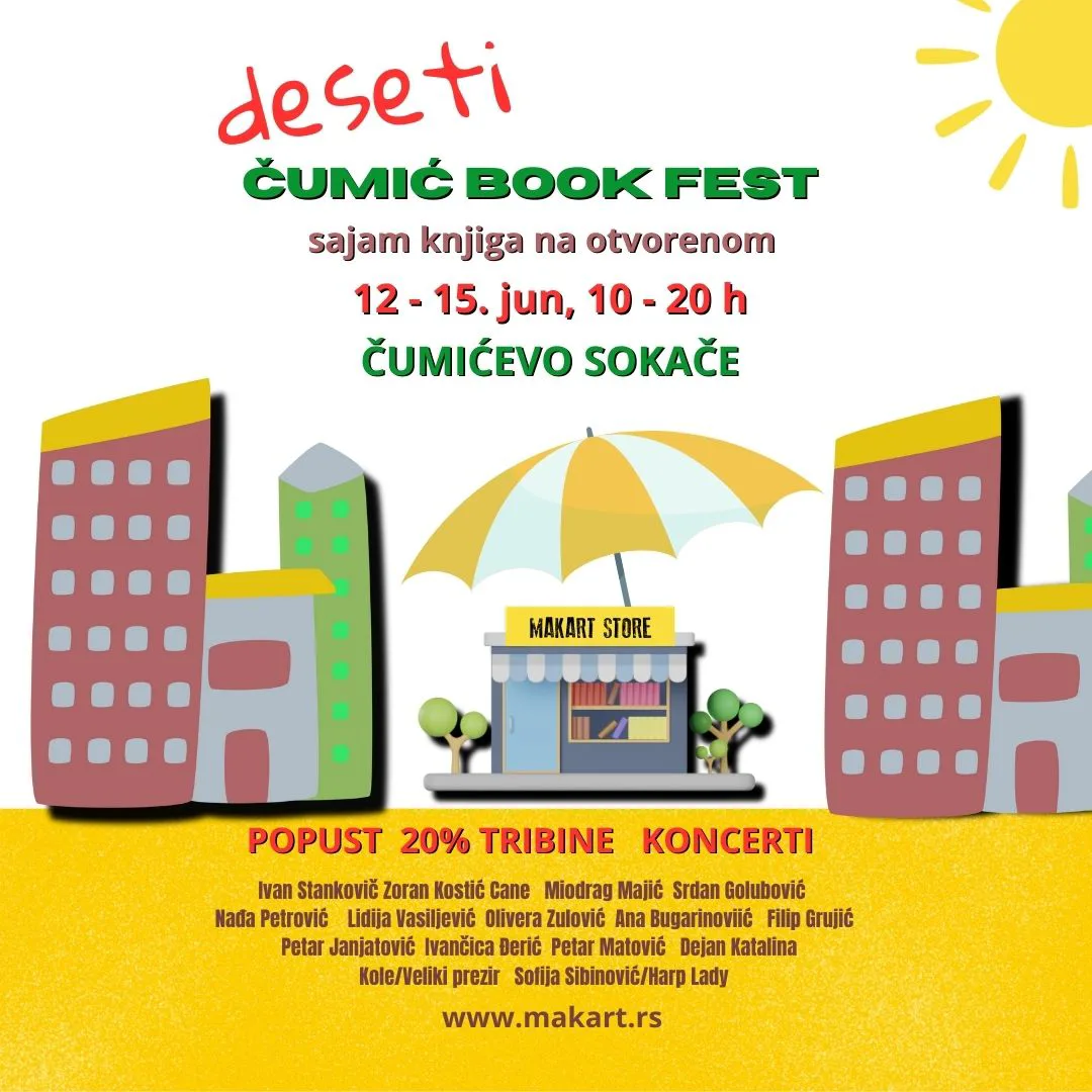 Ilustracija za tekst Arhipelag na desetom Čumić Book Festu