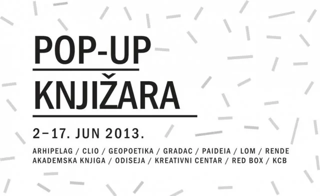 Ilustracija za tekst Još šest dana radi POP-UP knjižara